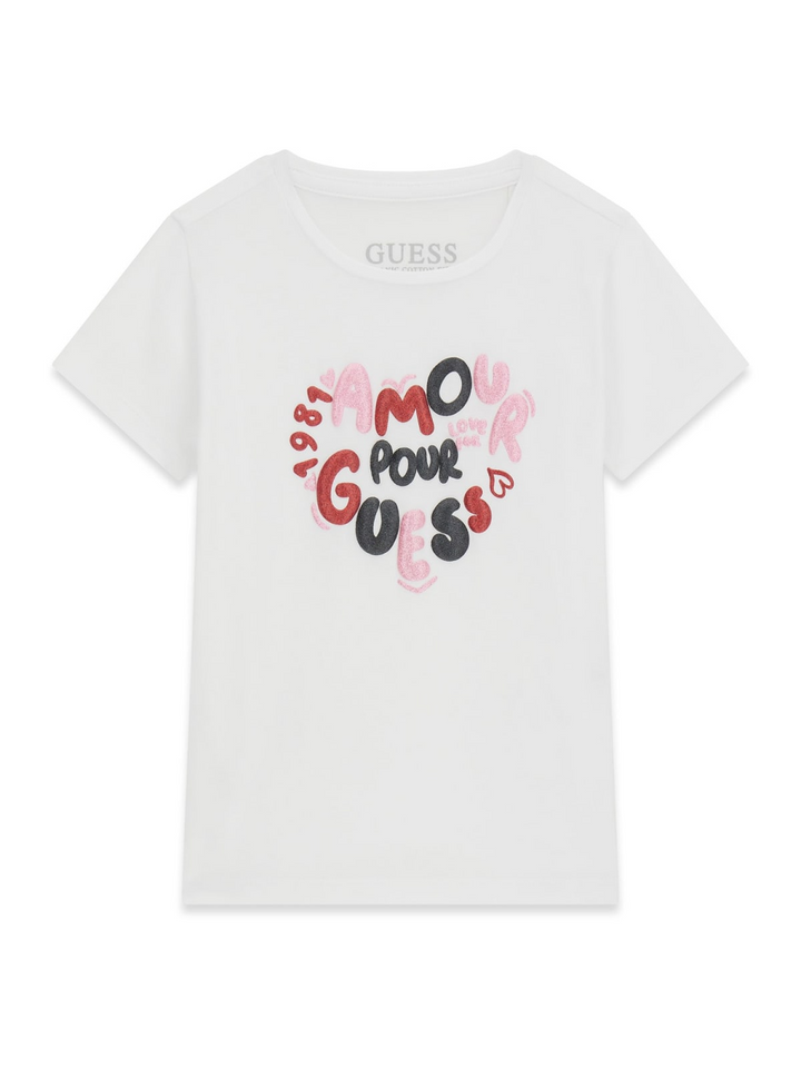 White T-shirt for girls