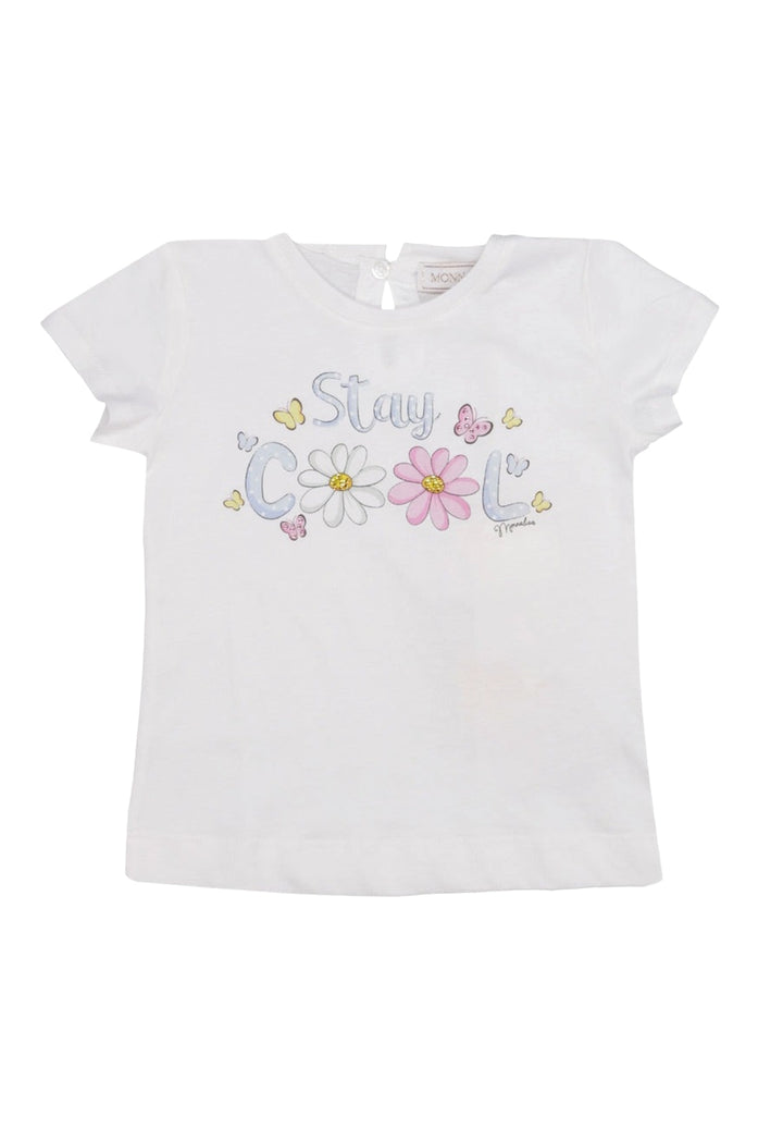 White baby girl T-shirt