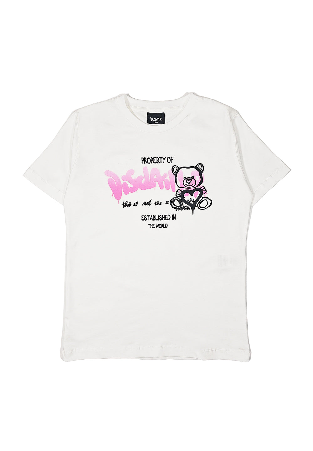 T-shirt blanc pour fille