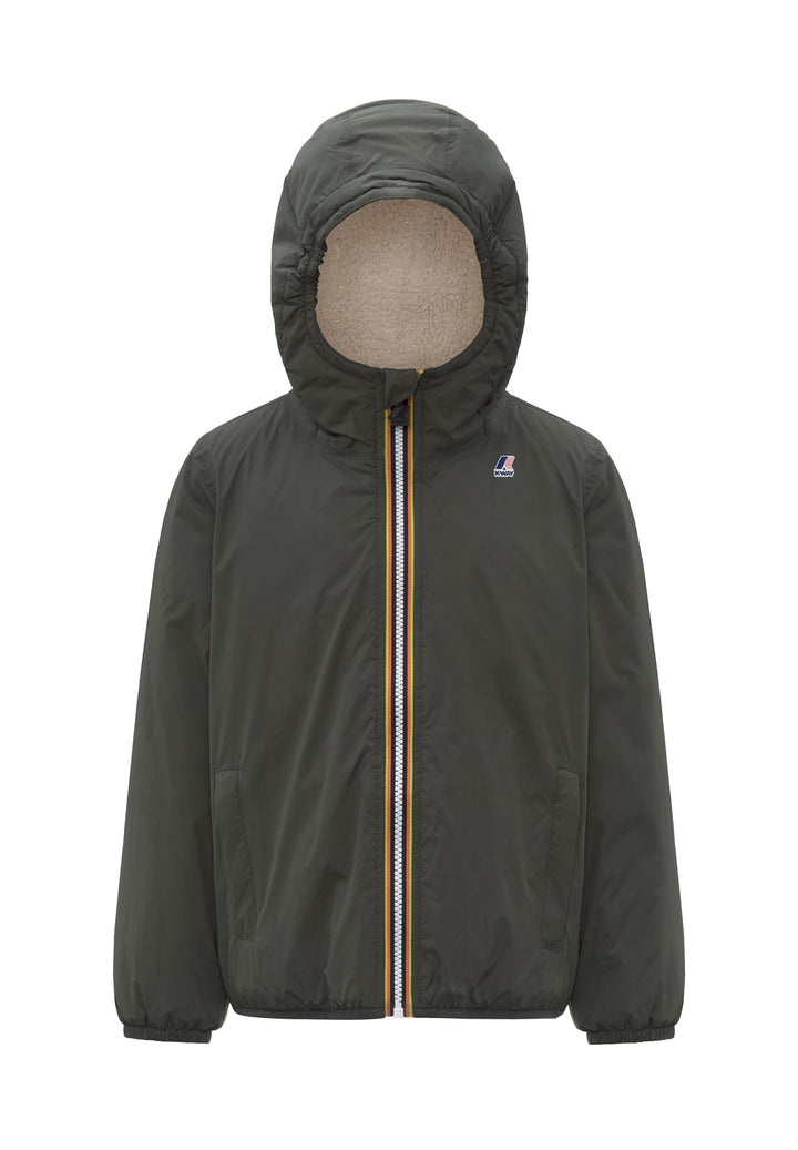 Green jacket for a boy