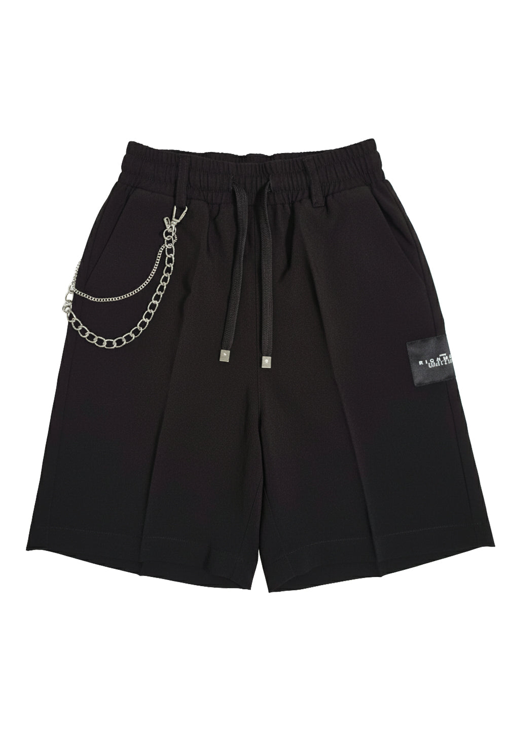 Black Bermuda shorts for boys