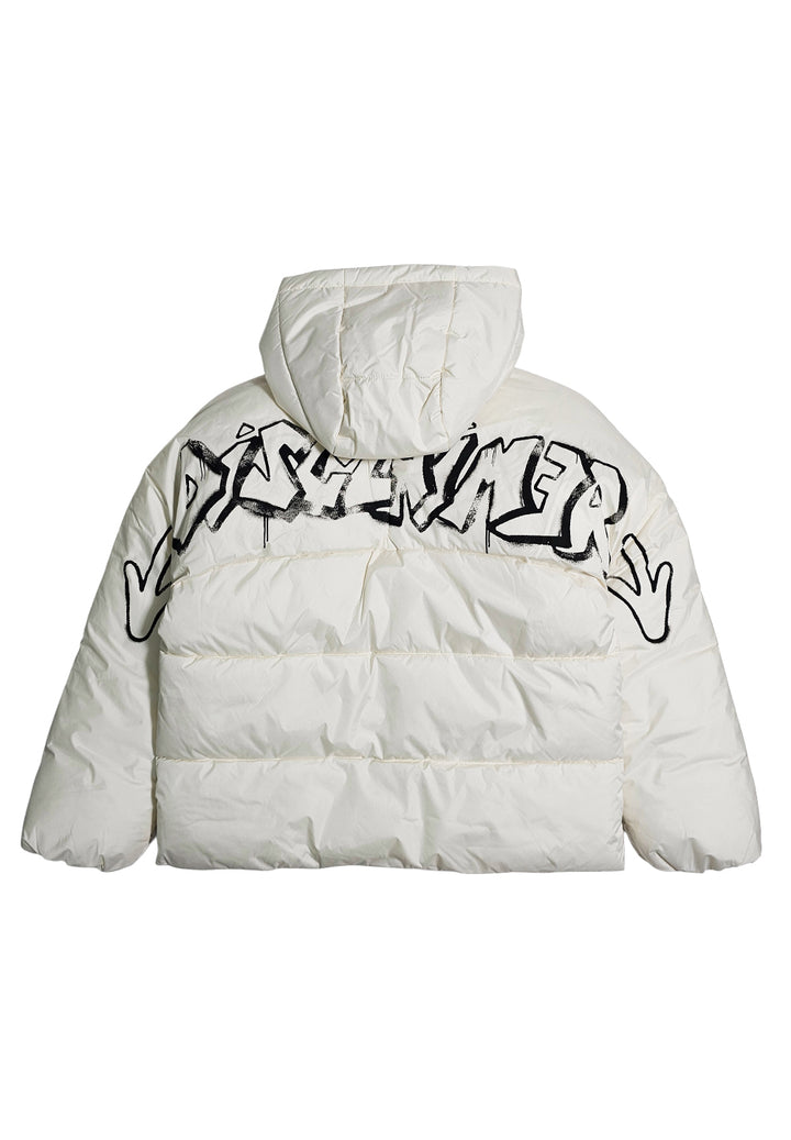 Cream jacket for baby boy