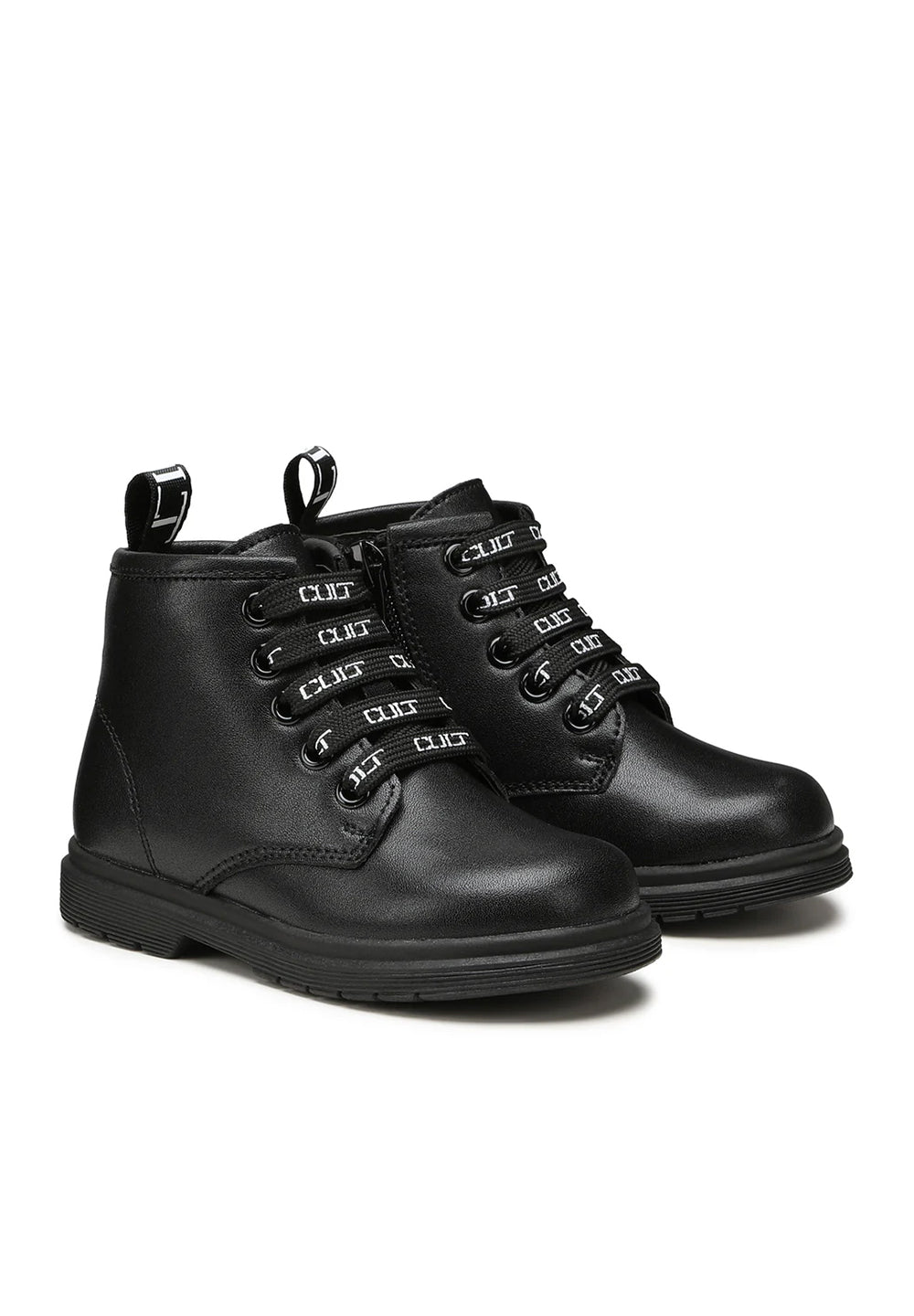 Bottines noires pour bébé fille