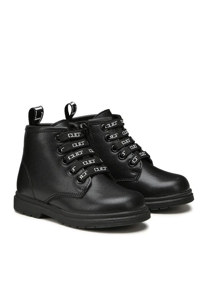 Bottines noires pour bébé fille