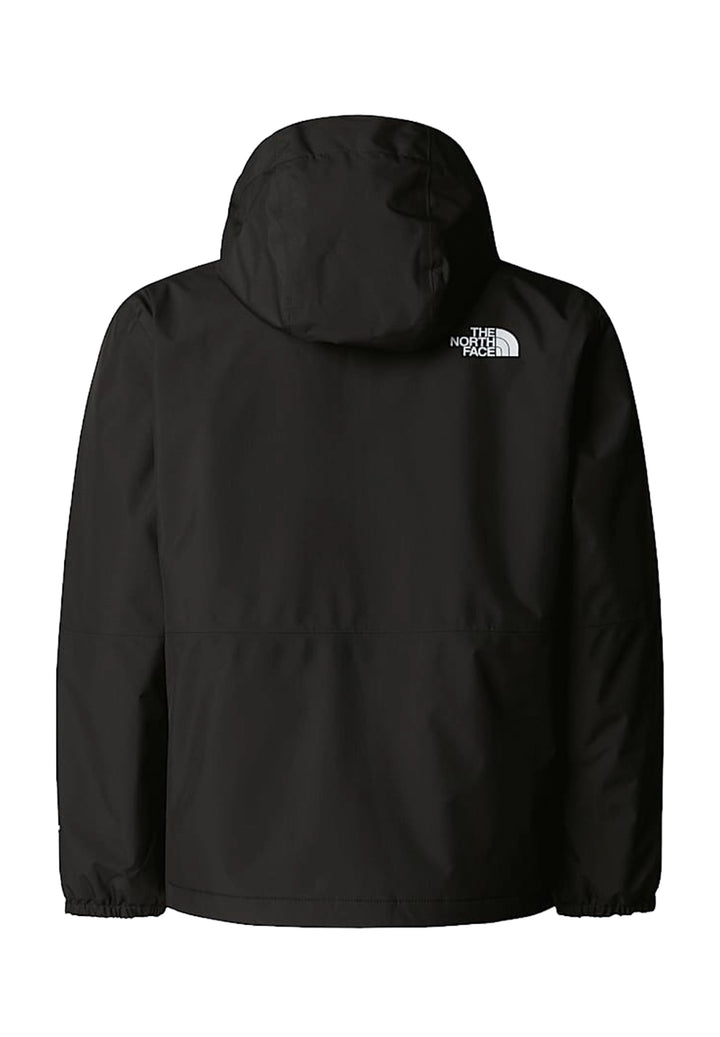 Chaqueta impermeable negra para niño