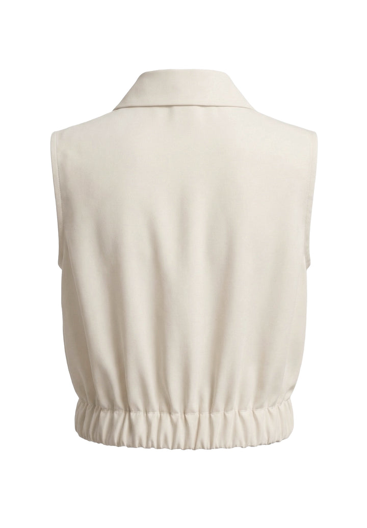 Cream blouse for girls