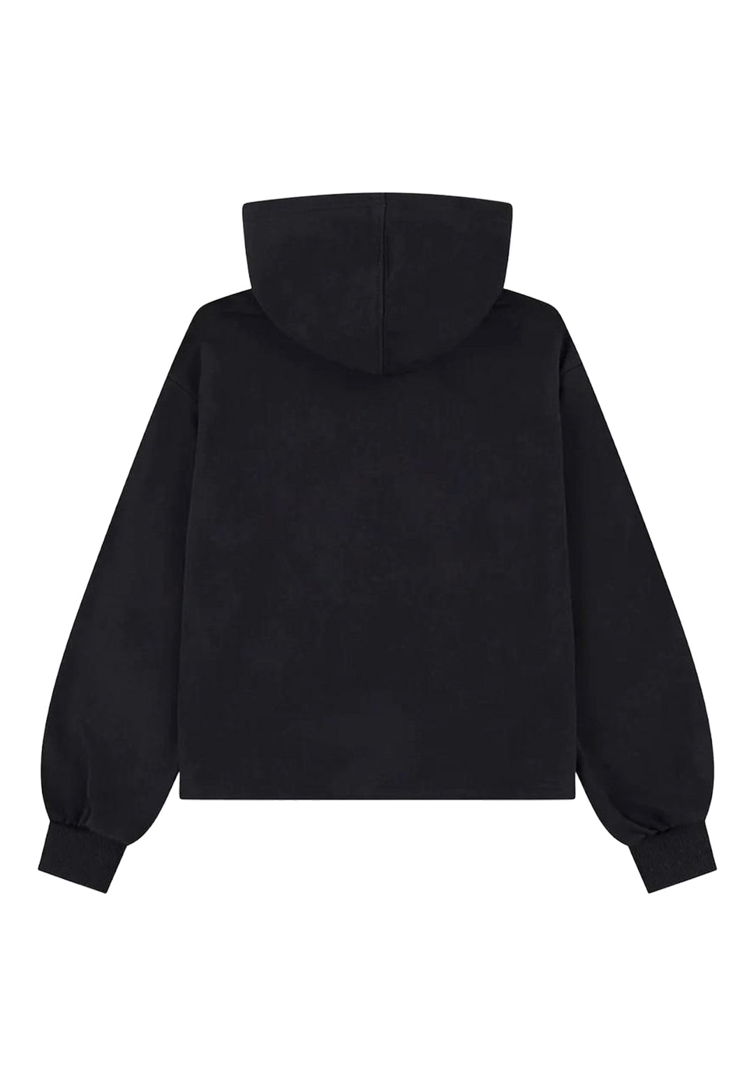 Black hooded sweatshirt for girls