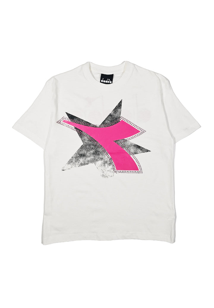 T-shirt bianca per bambina - Primamoda kids