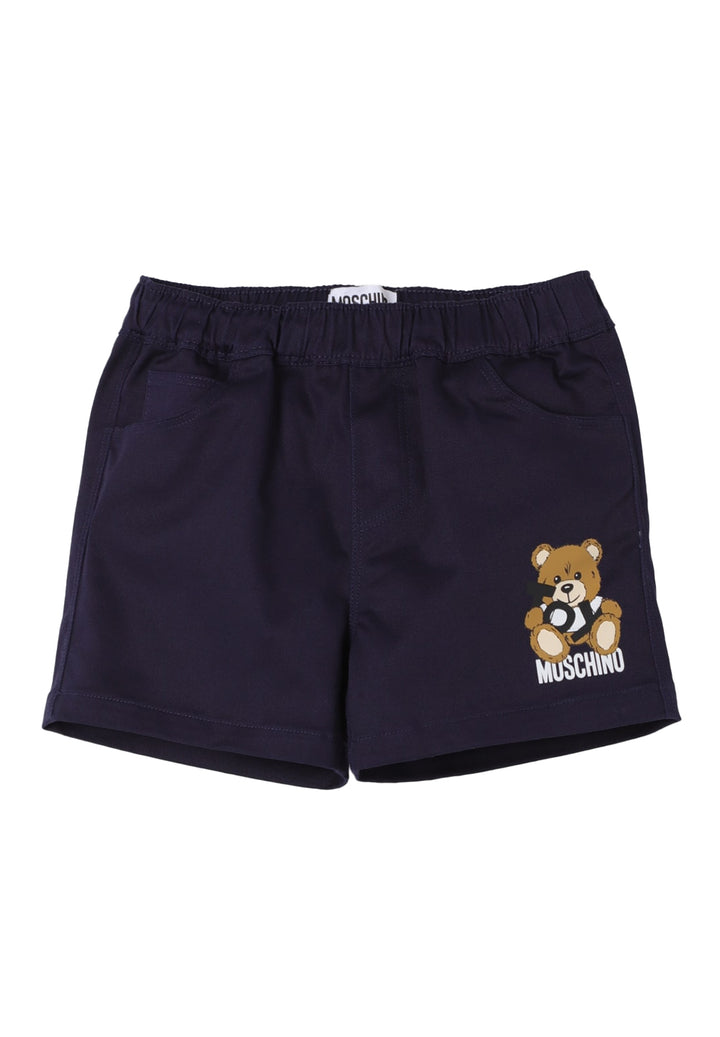 Navy blue shorts for baby girl