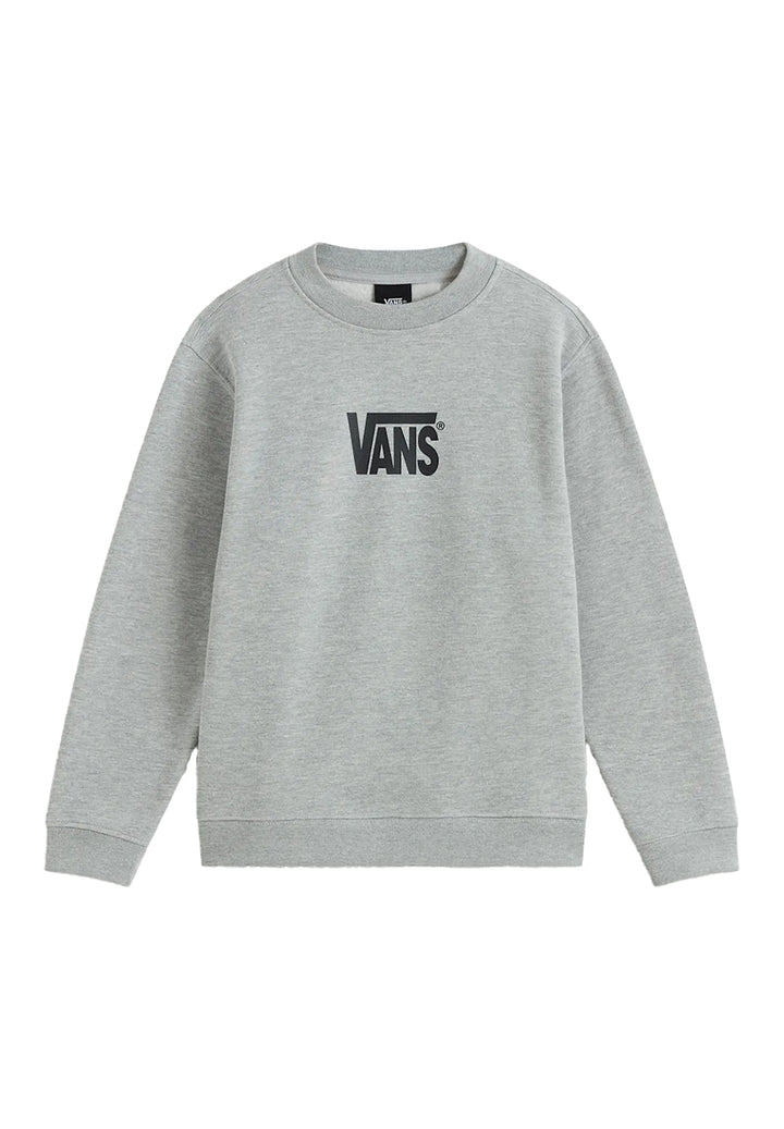 Graues Sweatshirt mit Rundhalsausschnitt für Jungen