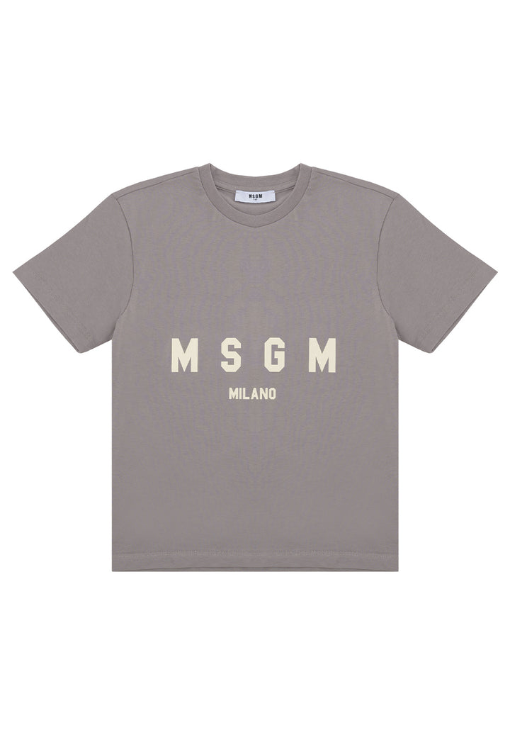 Unisex-T-Shirt in Taubengrau