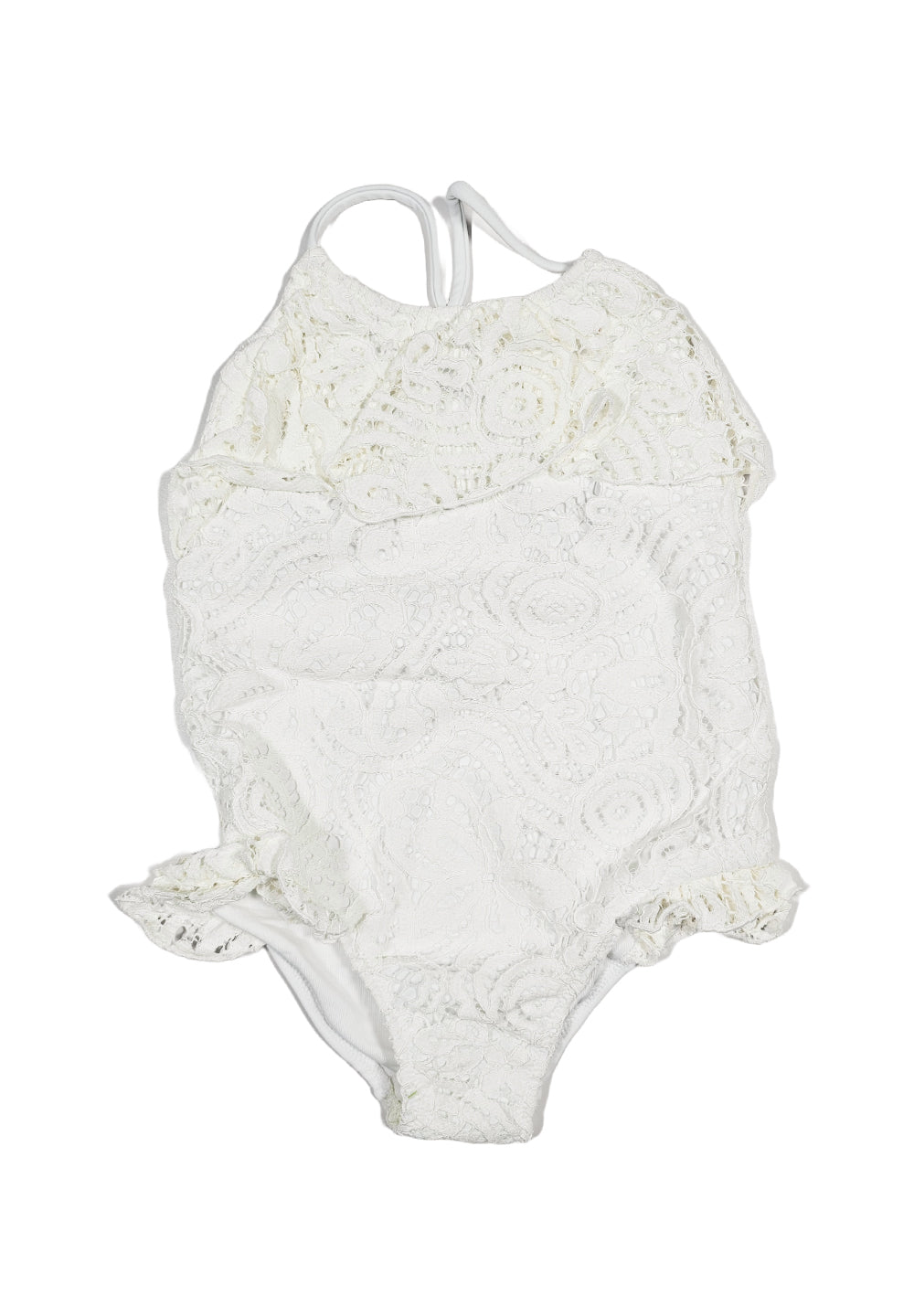 Costume intero bianco per bambina - Primamoda kids