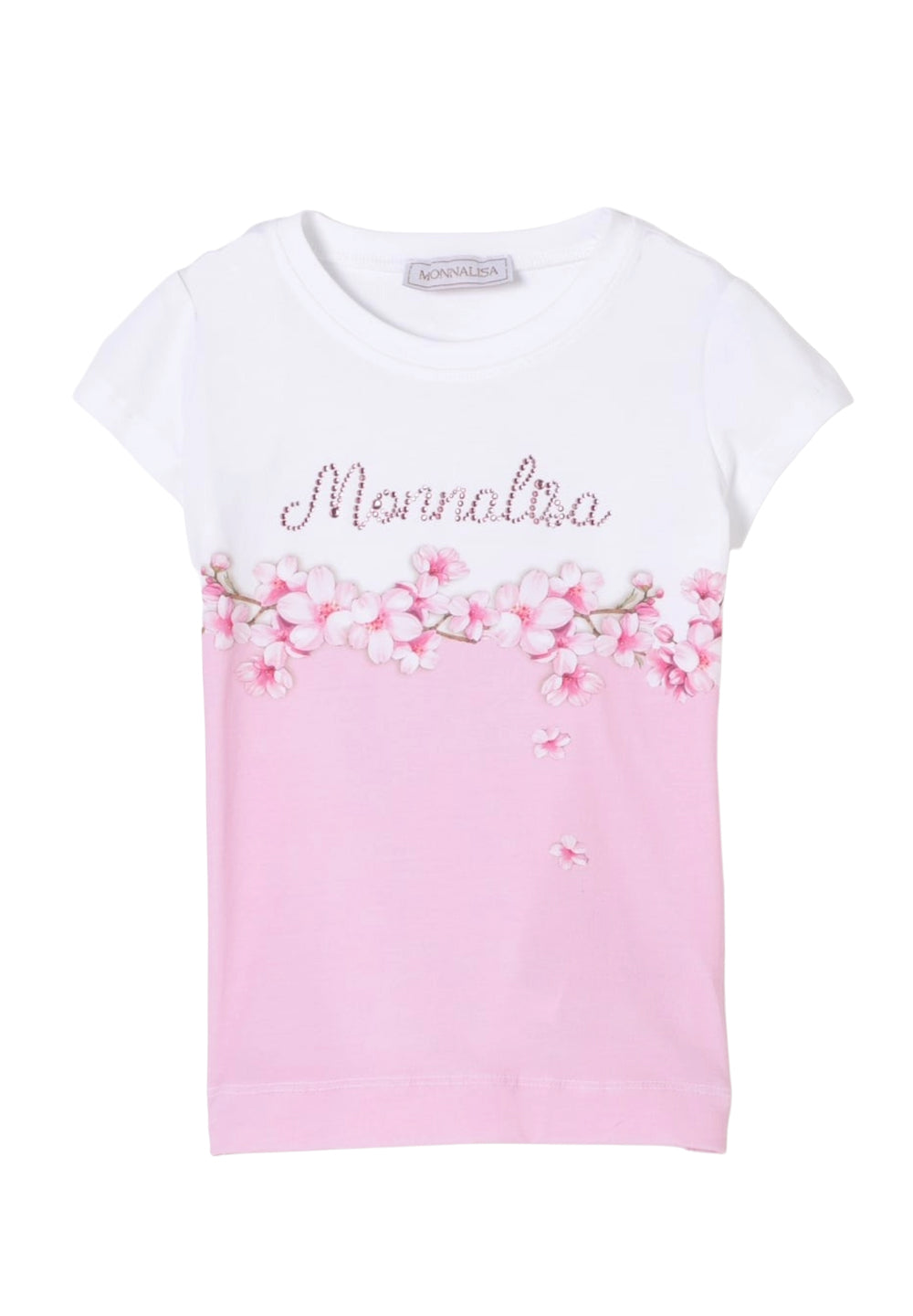 Camiseta blanca para niña