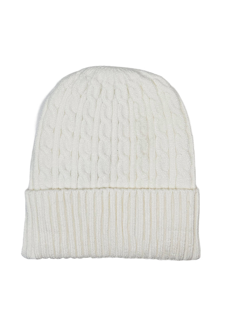White hat for baby girl