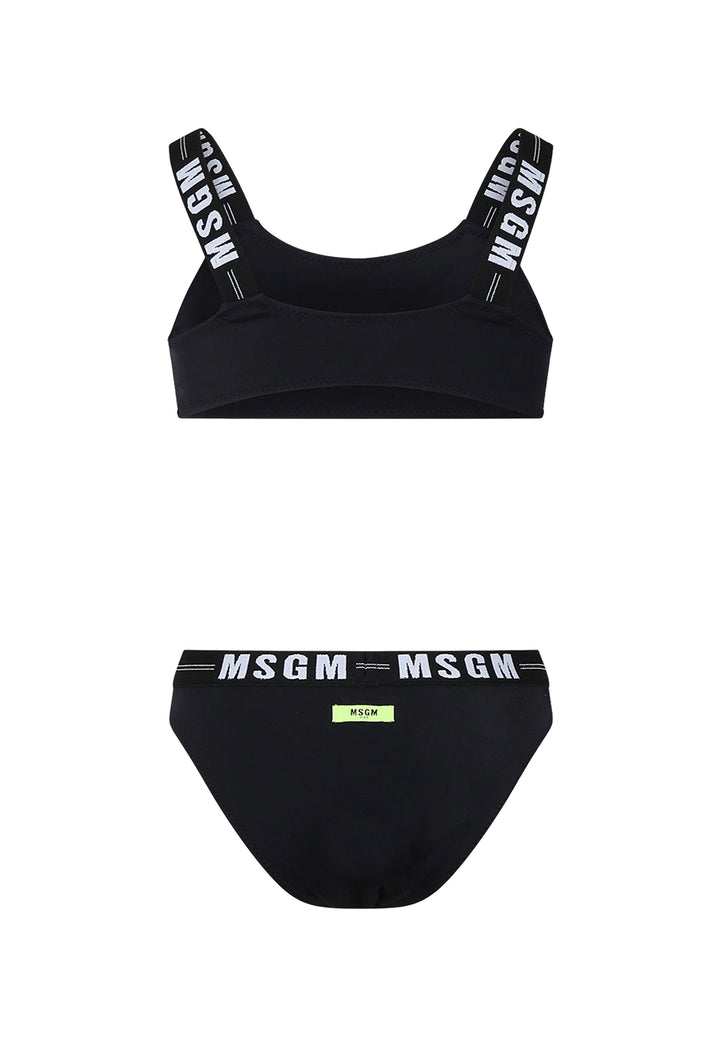 Costume bikini nero per bambina - Primamoda kids
