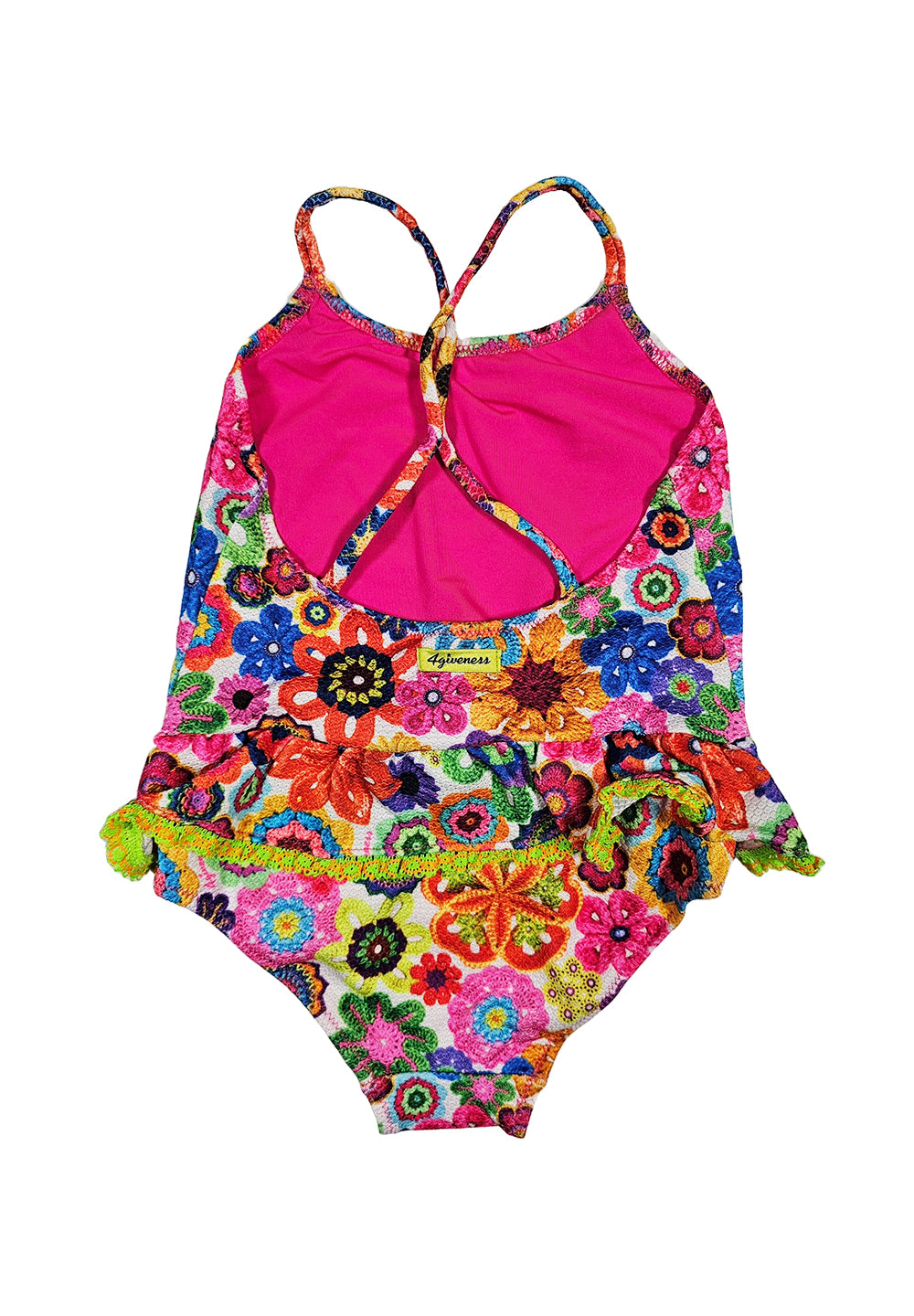 Costume intero multicolor per bambina - Primamoda kids