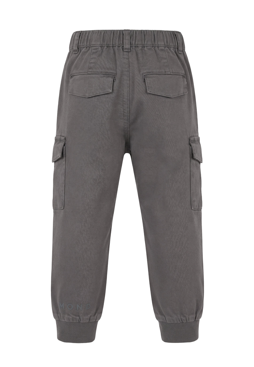 Gray cargo pants for newborn