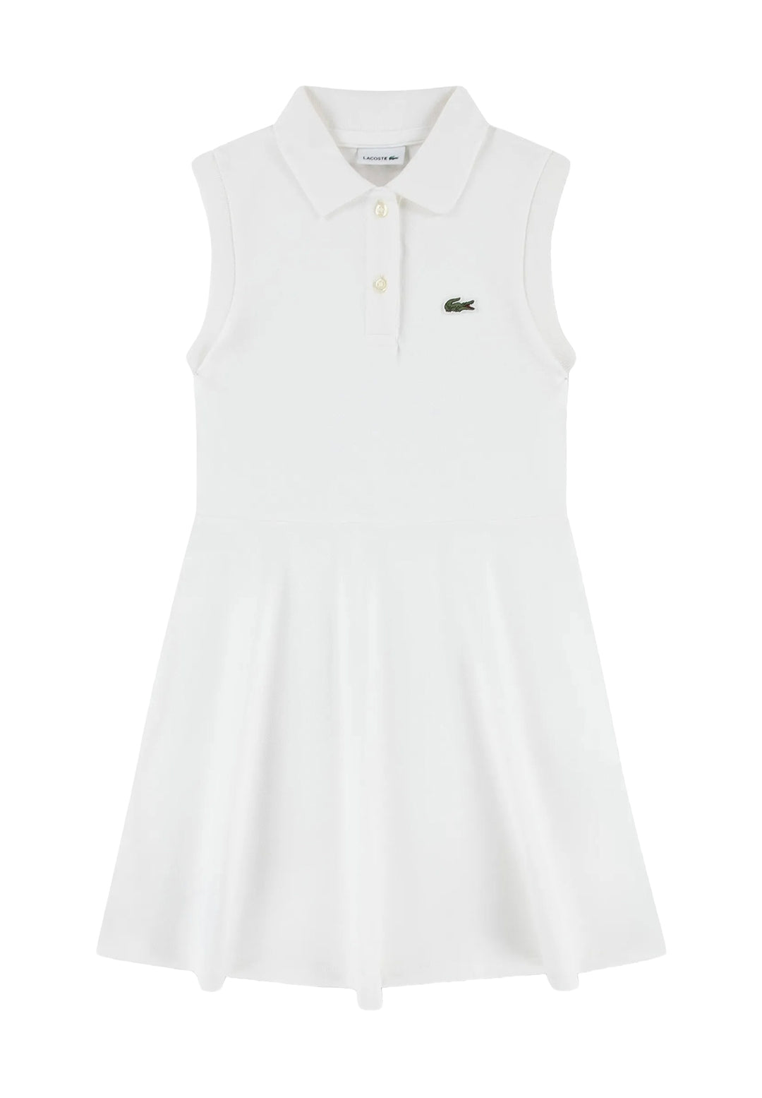 White dress for a little girl