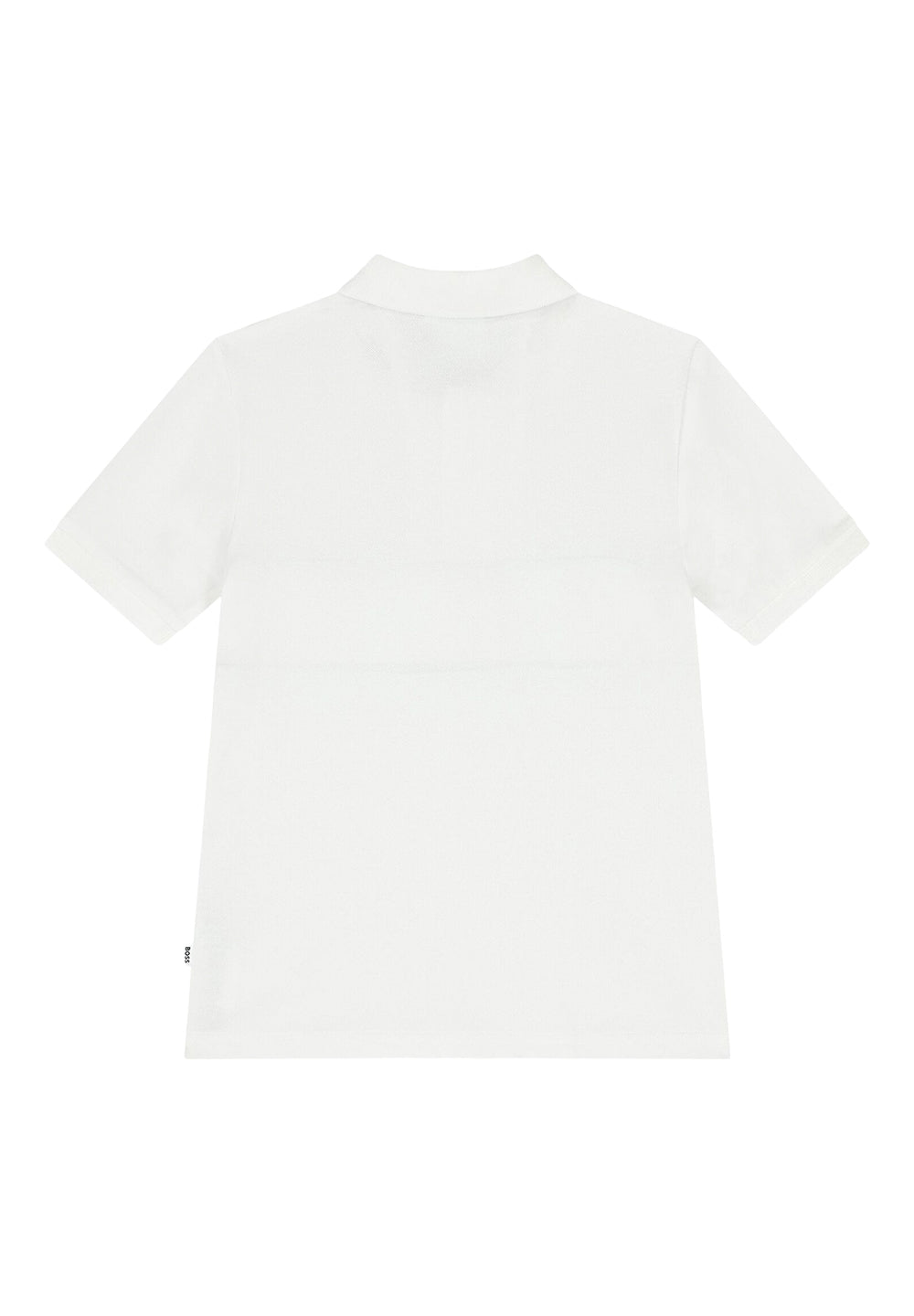 Polo blanca para niño