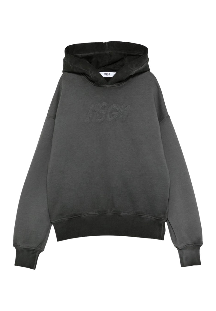 Grey crewneck sweatshirt for kids