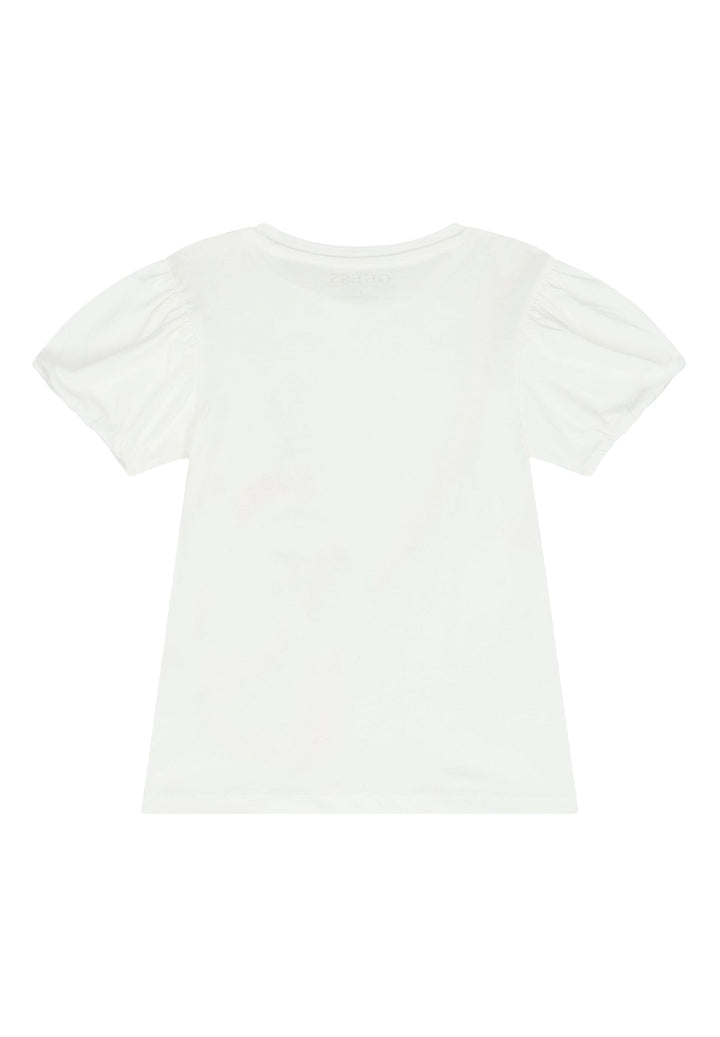T-shirt blanc pour fille