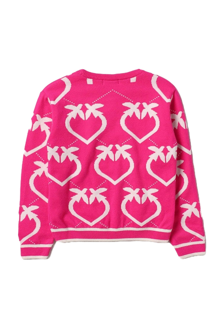 Suéter fucsia para niña