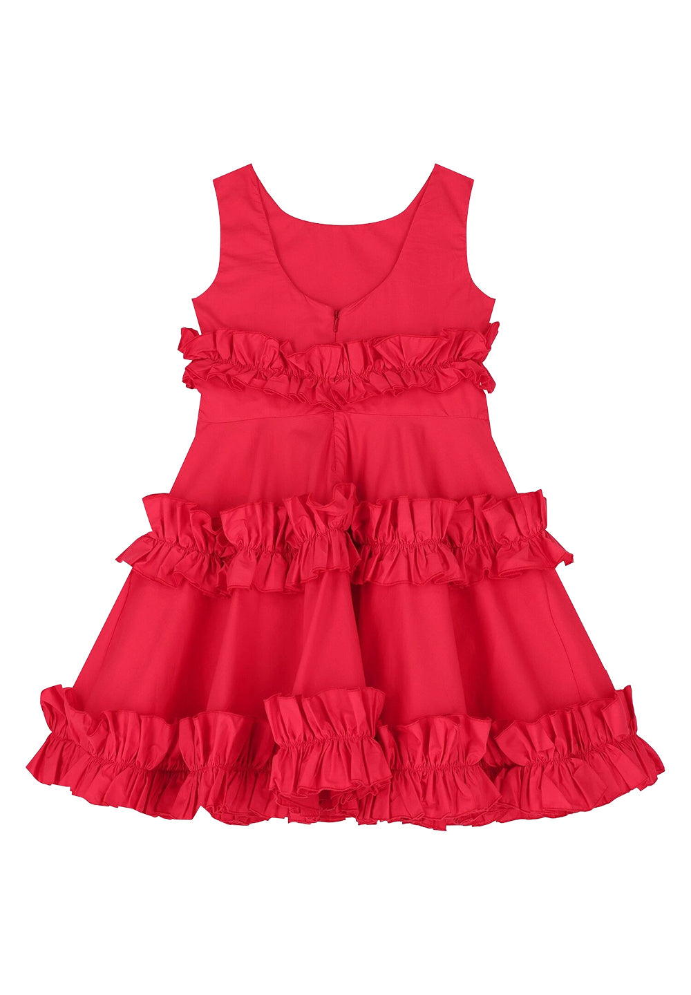 Red dress for a little girl