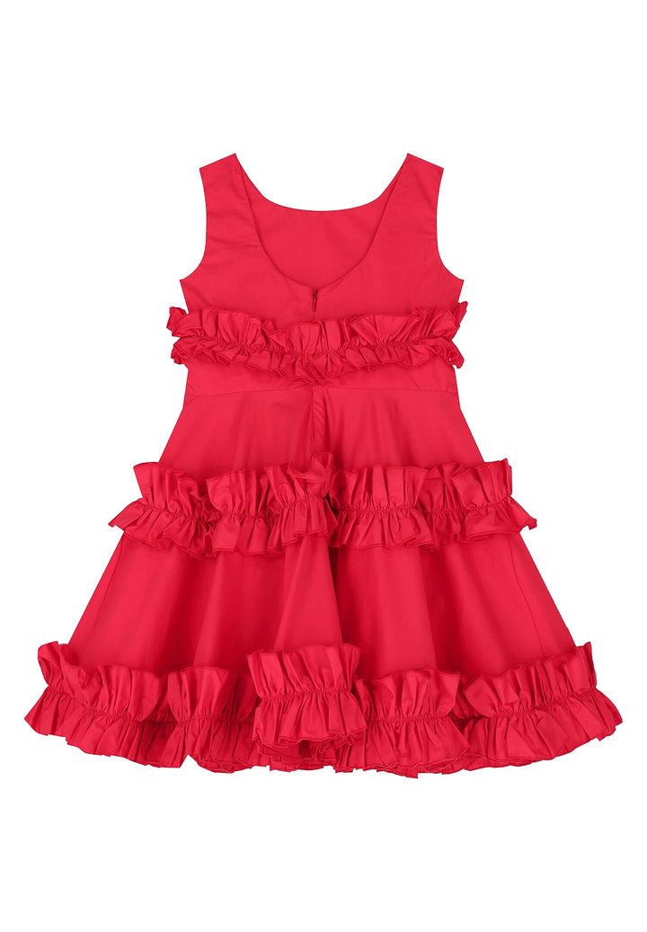 Red dress for a little girl