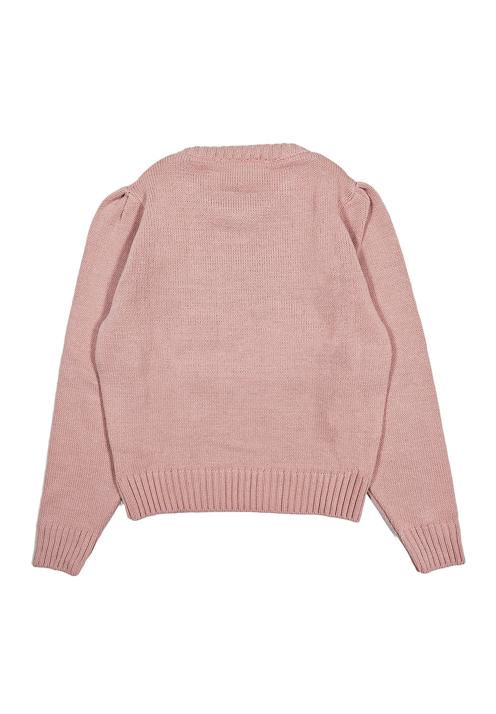 Suéter rosa para niña