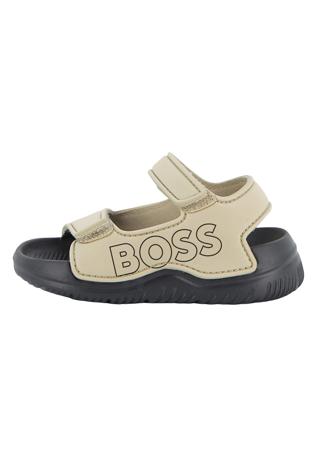 Beige sandals for newborn