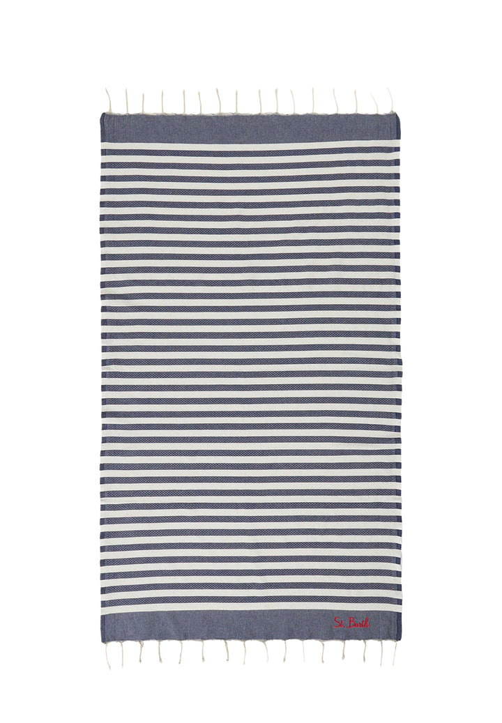 Toalla de playa azul unisex