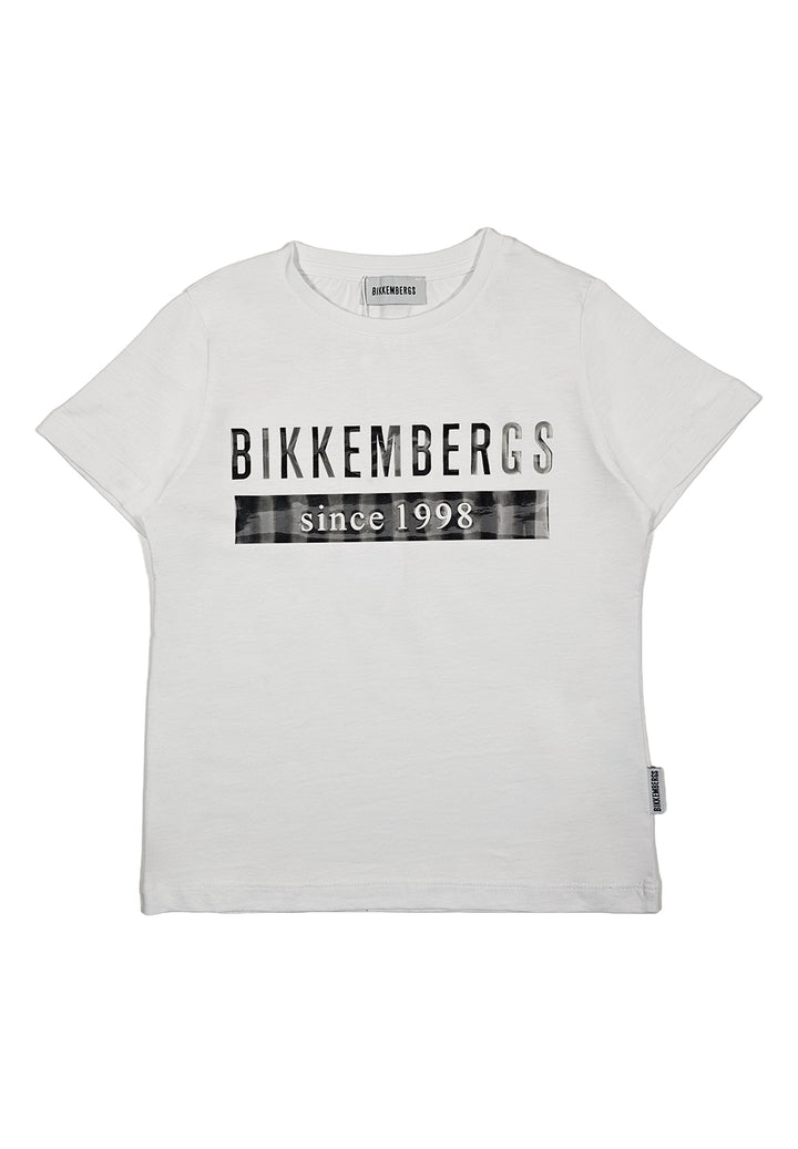 Weißes T-Shirt für Jungen