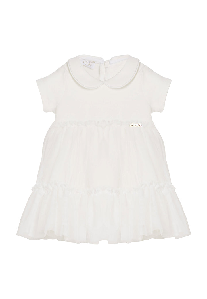 Vestito bianco per neonata - Primamoda kids