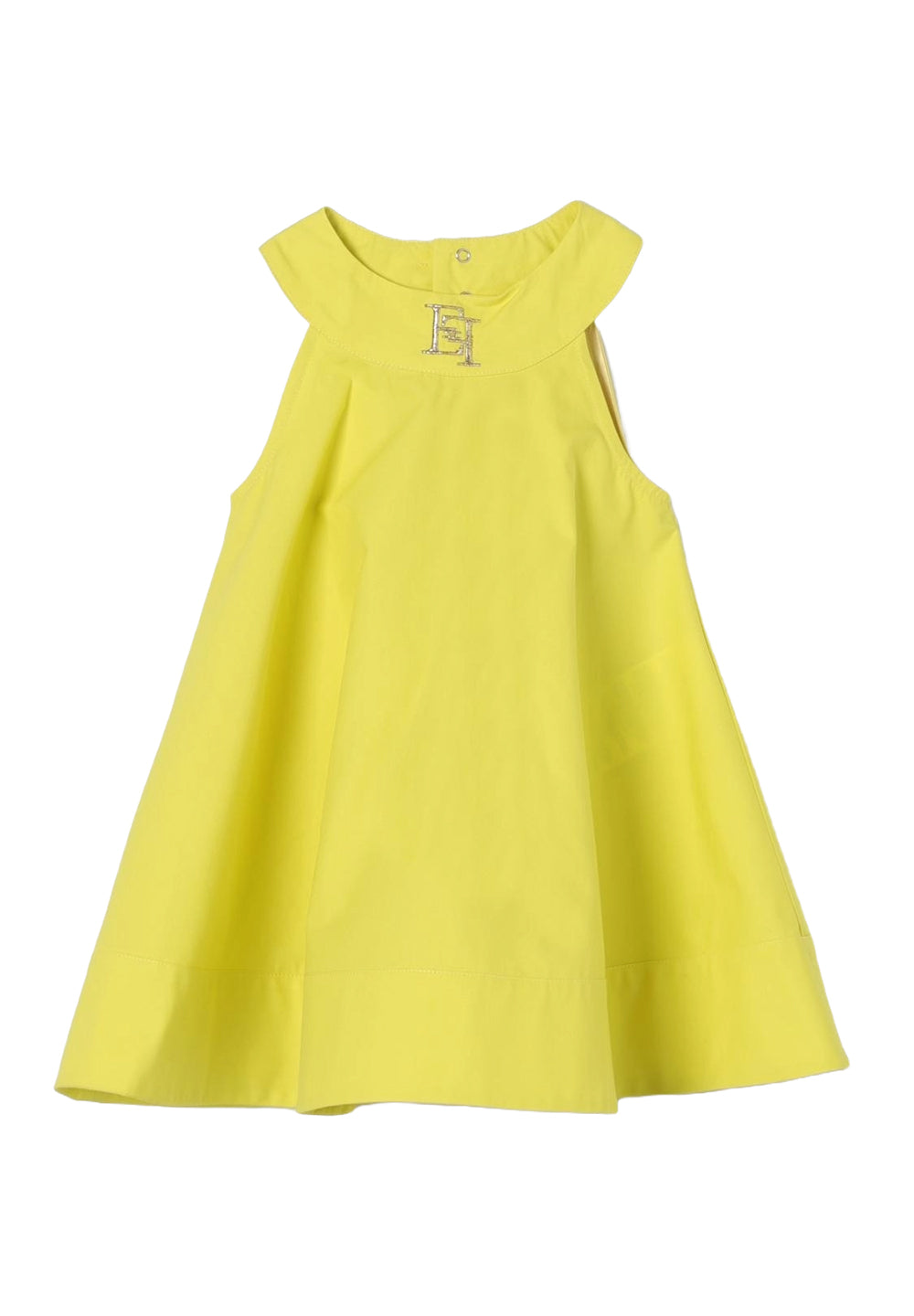 Vestido amarillo para recién nacida