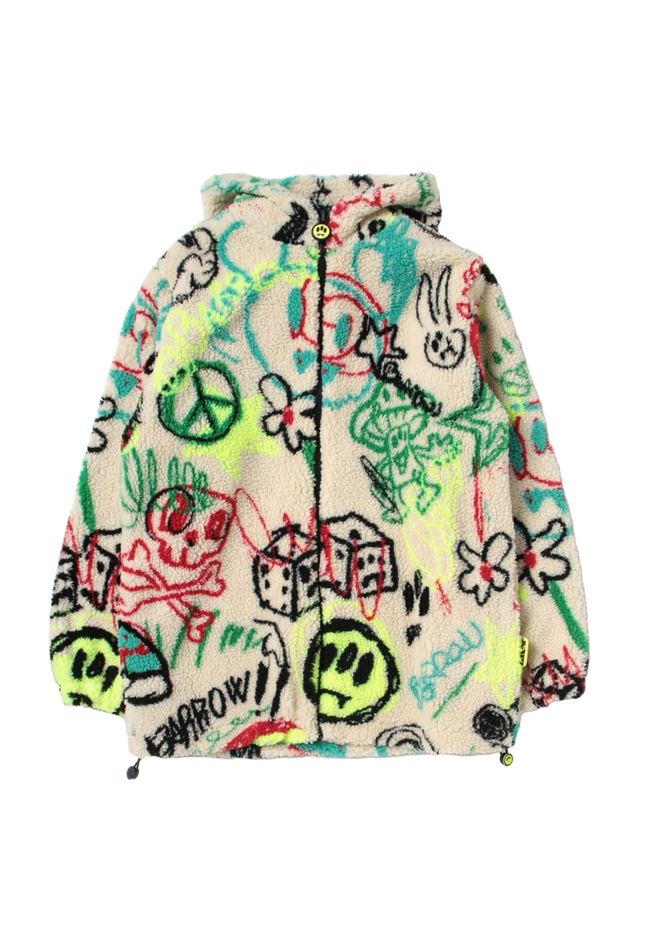 Multicolor teddy jacket for kids