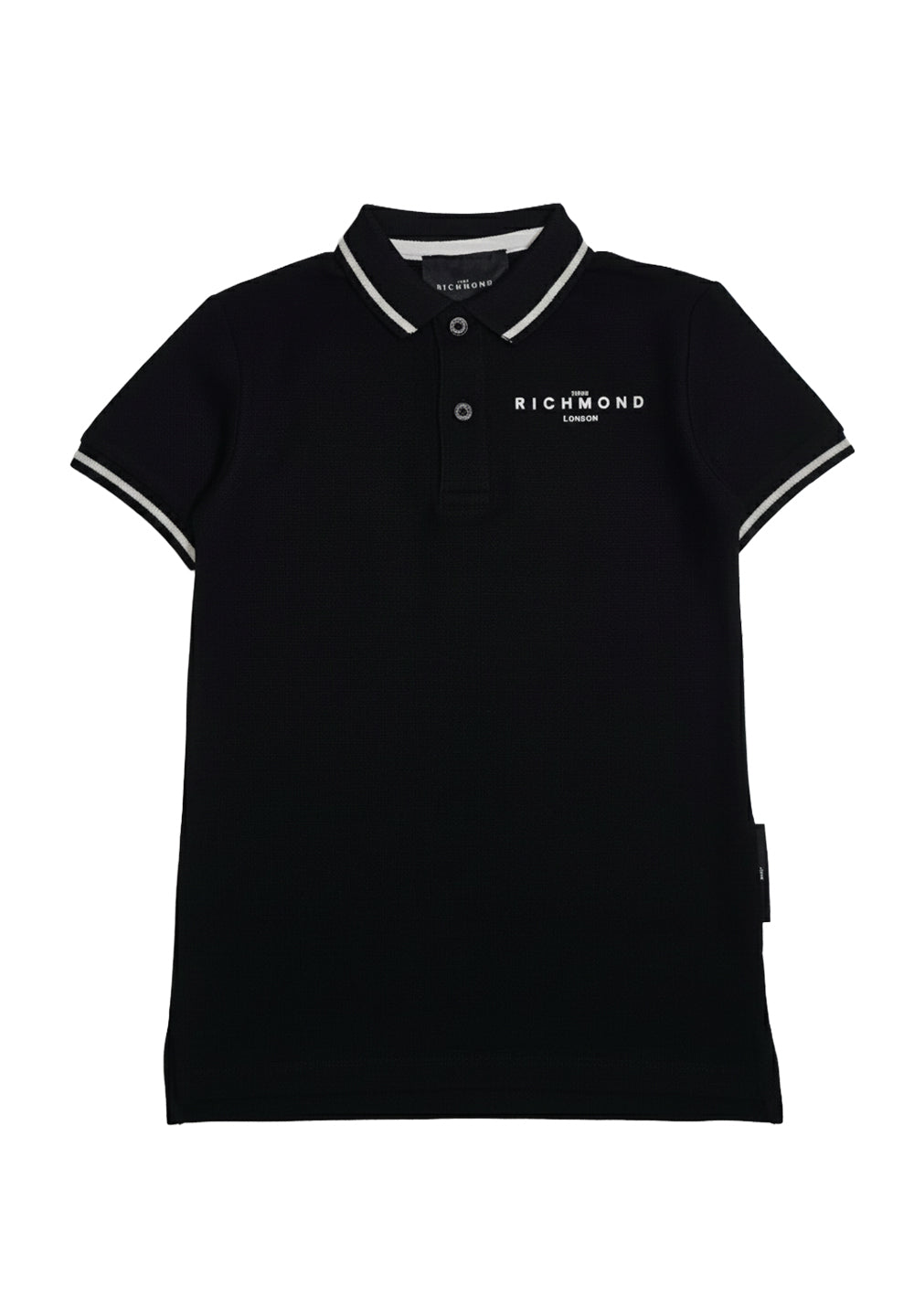 Schwarzes Poloshirt für Jungen