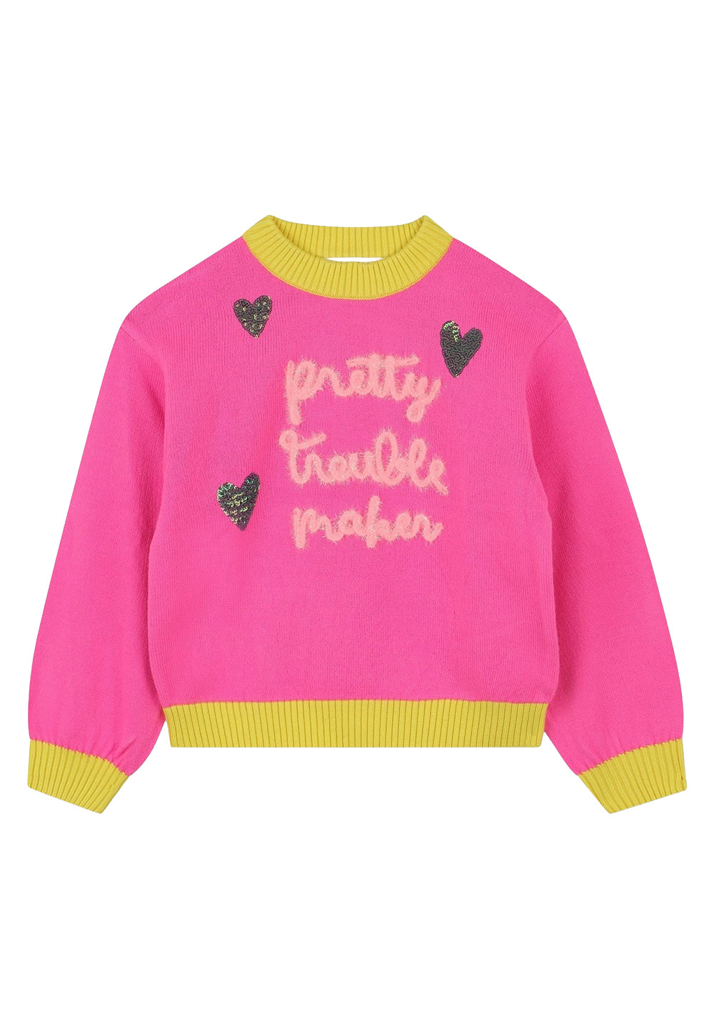 Suéter fucsia para niña