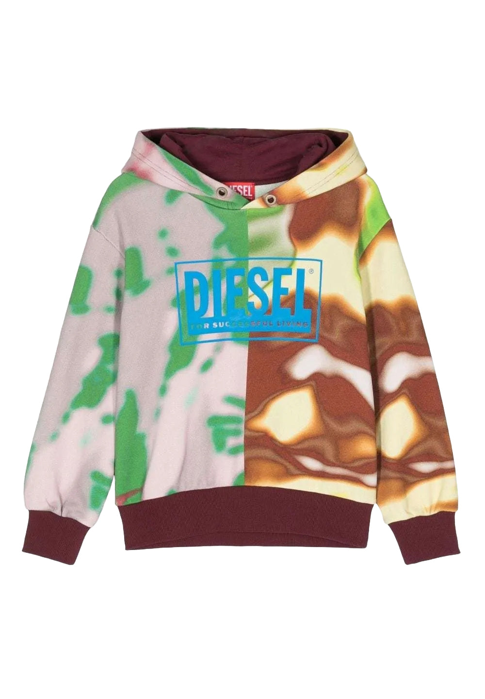 Sweat à capuche multicolore pour enfants