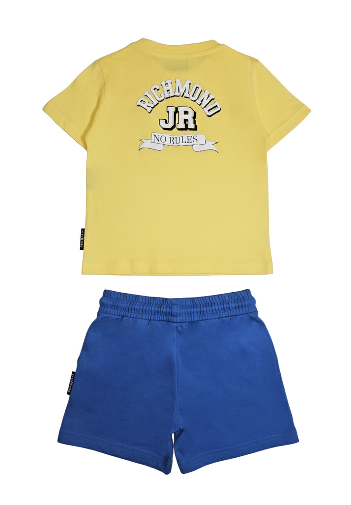 Ensemble jaune et bleu pour enfants