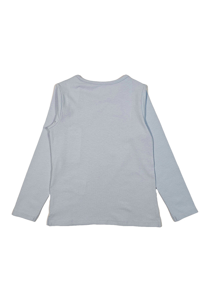 T-shirt bleu clair pour fille