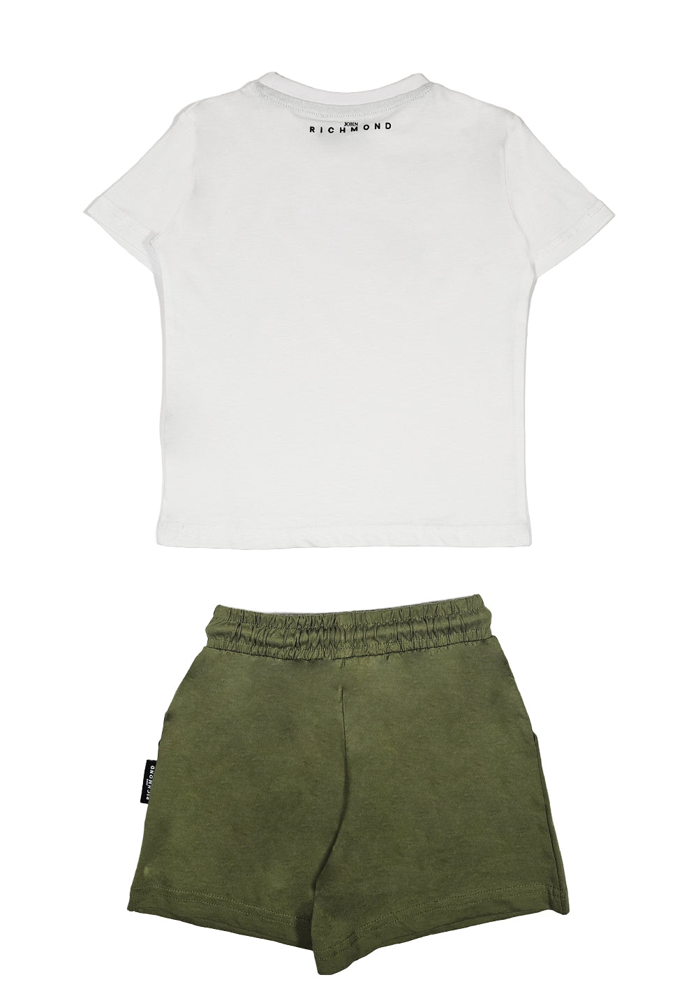 Ensemble blanc et vert pour enfants