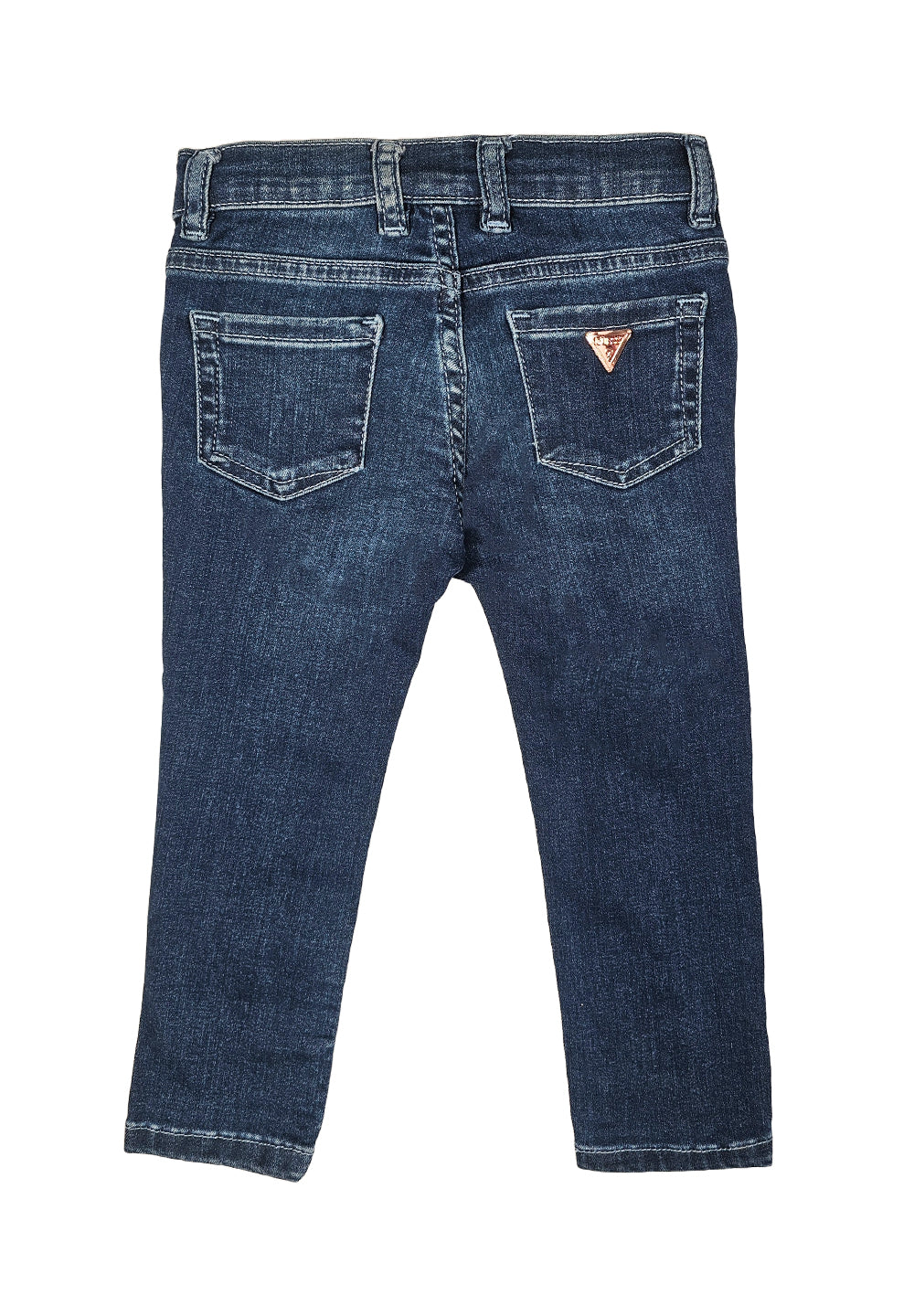 Girl's blue denim jeans