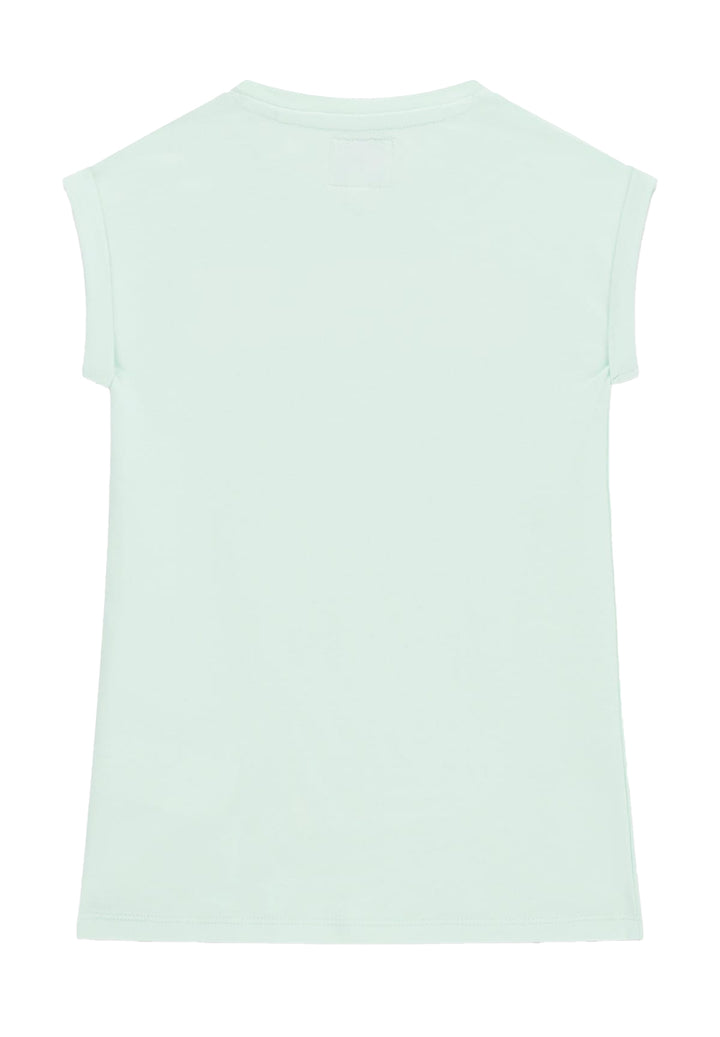 Grünes Kleid für Mädchen