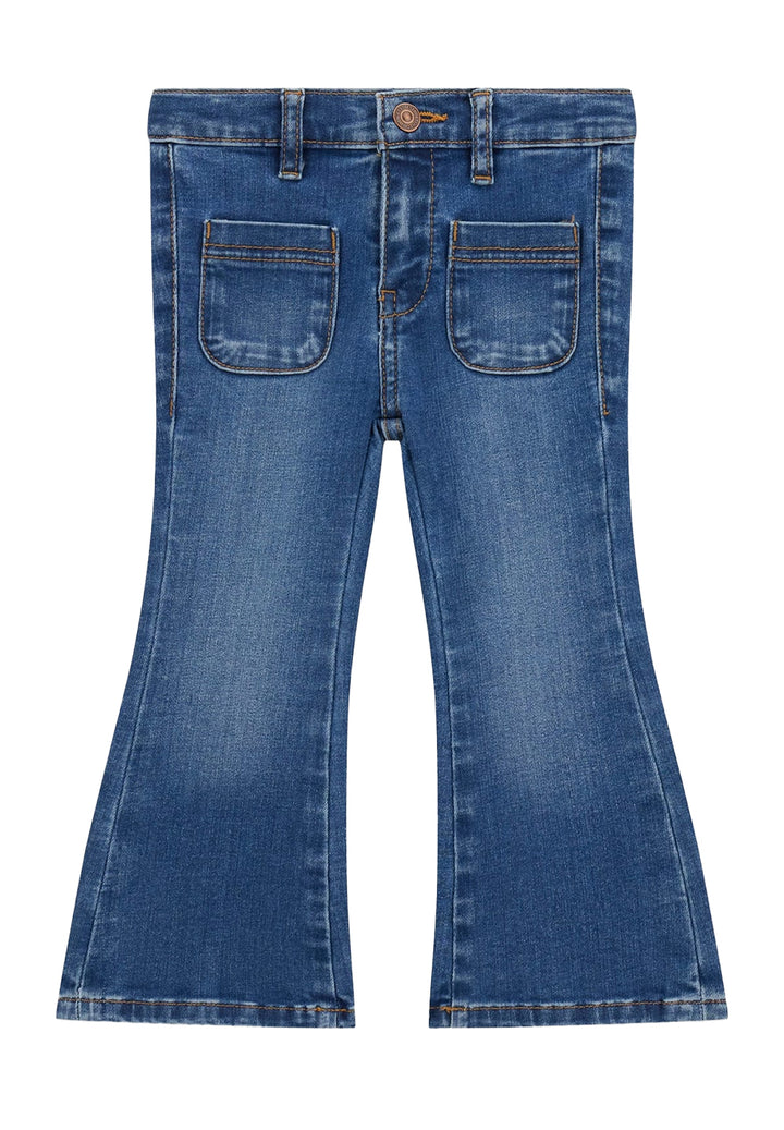 Blaue Jeans für Babymädchen