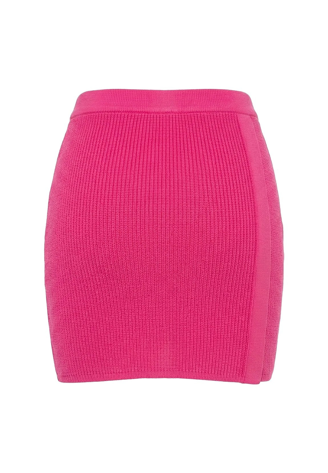 Fuchsiefarbener Strickrock für Mädchen