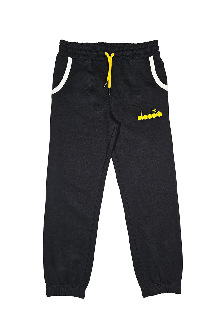 Pantalone felpa nero per bambino - Primamoda kids