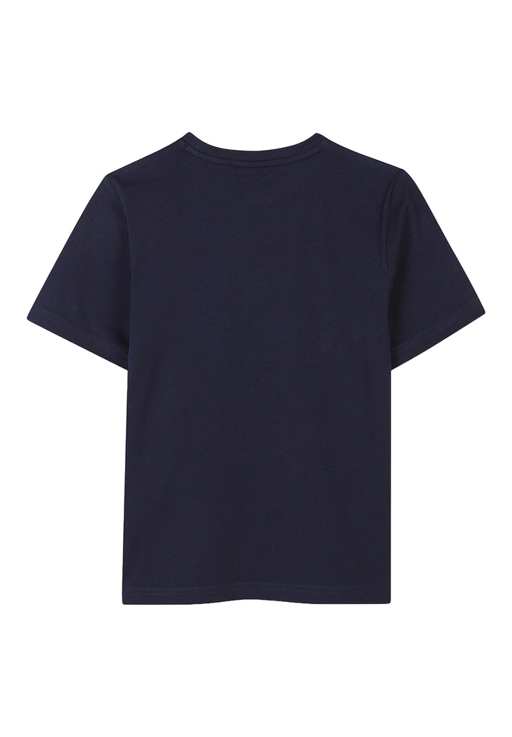 Camiseta azul para niño