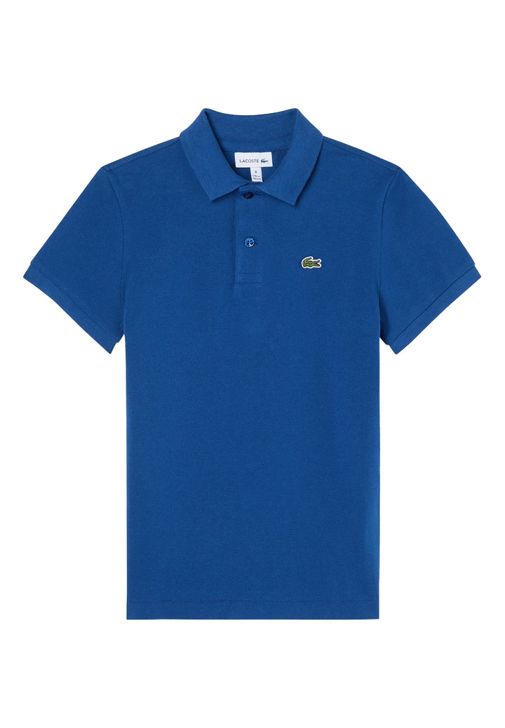 Blue polo shirt for a boy