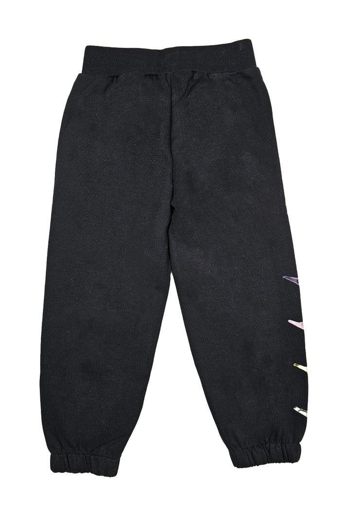 Pantalón de chándal negro para niña