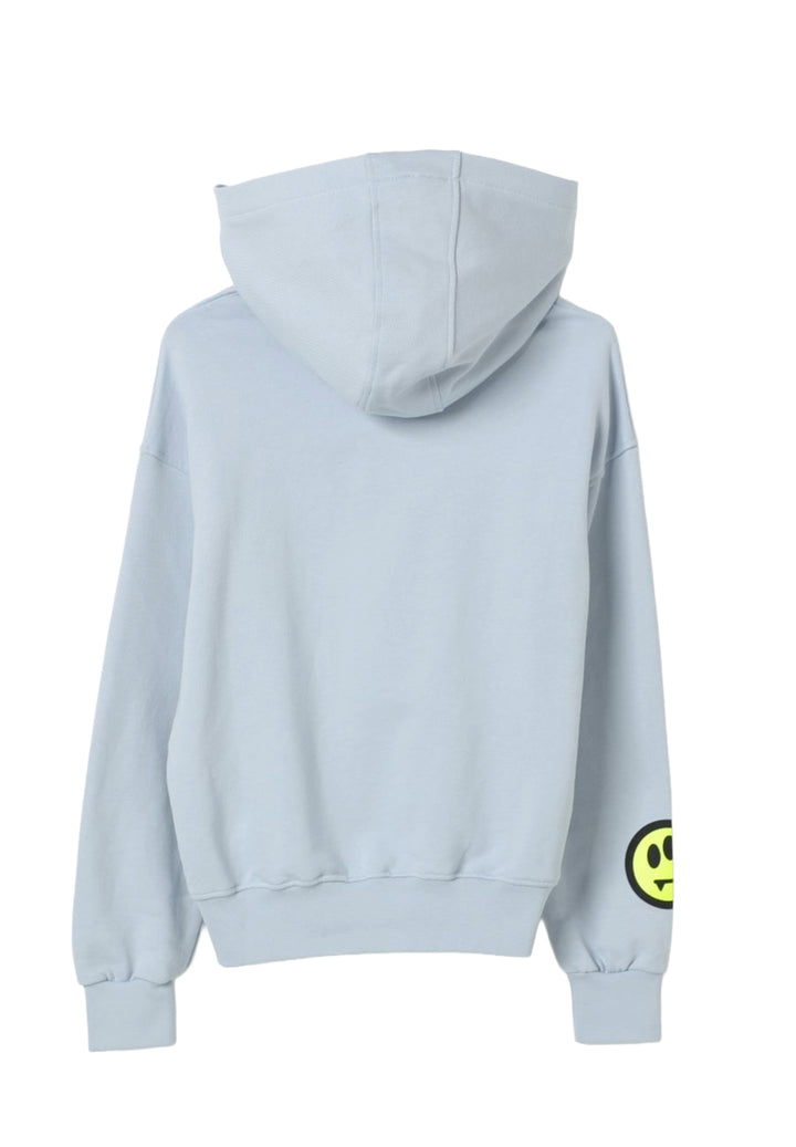 Light blue hooded sweatshirt for a boy